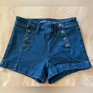American Eagle High Waisted Retro Shorts